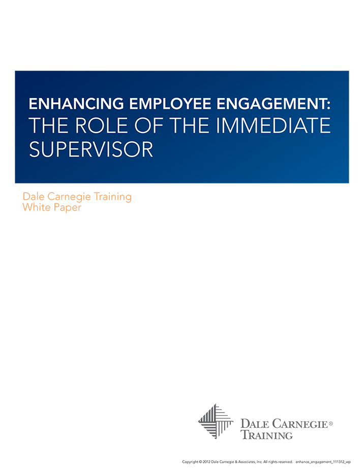 Enhancing Employee Engagement