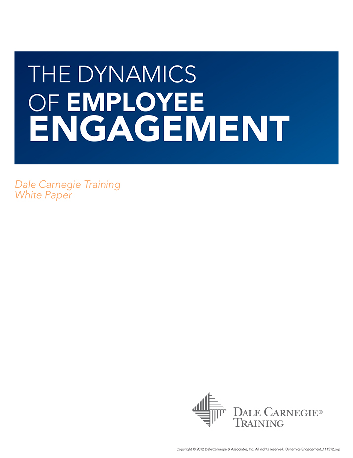 The Dynamics of Employee Engagement